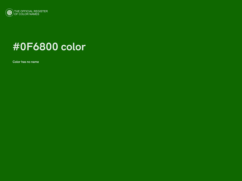 #0F6800 color image