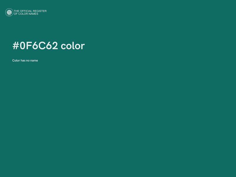 #0F6C62 color image