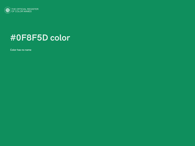 #0F8F5D color image