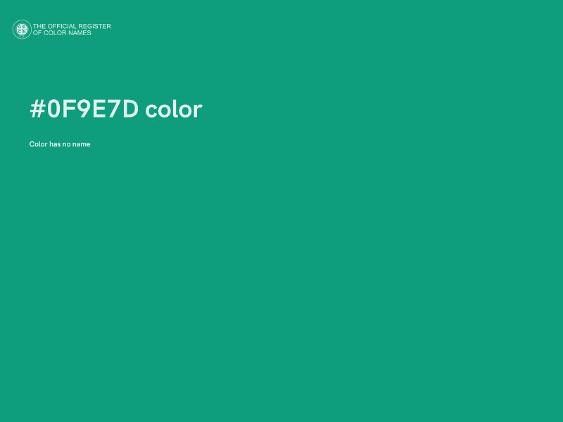 #0F9E7D color image