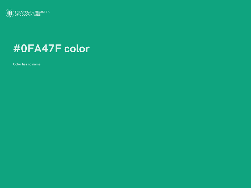 #0FA47F color image