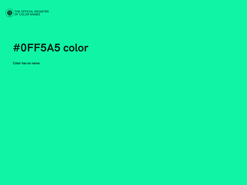 #0FF5A5 color image