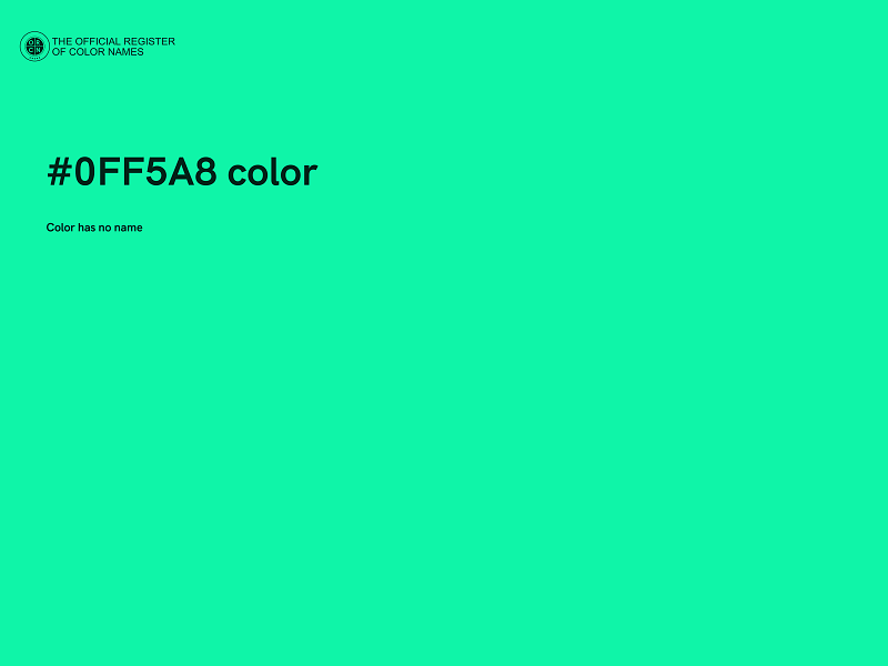 #0FF5A8 color image