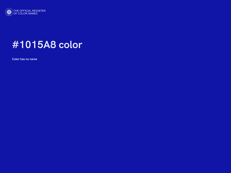 #1015A8 color image