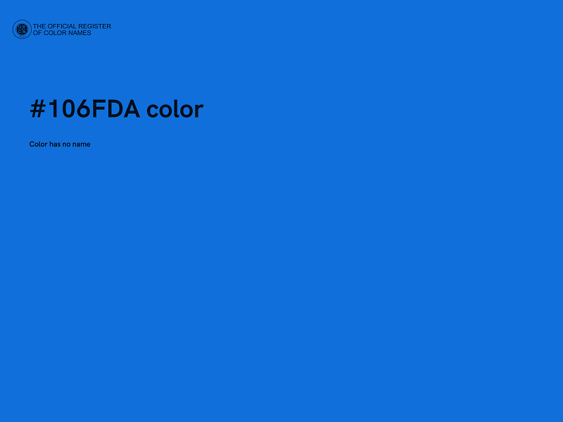 #106FDA color image