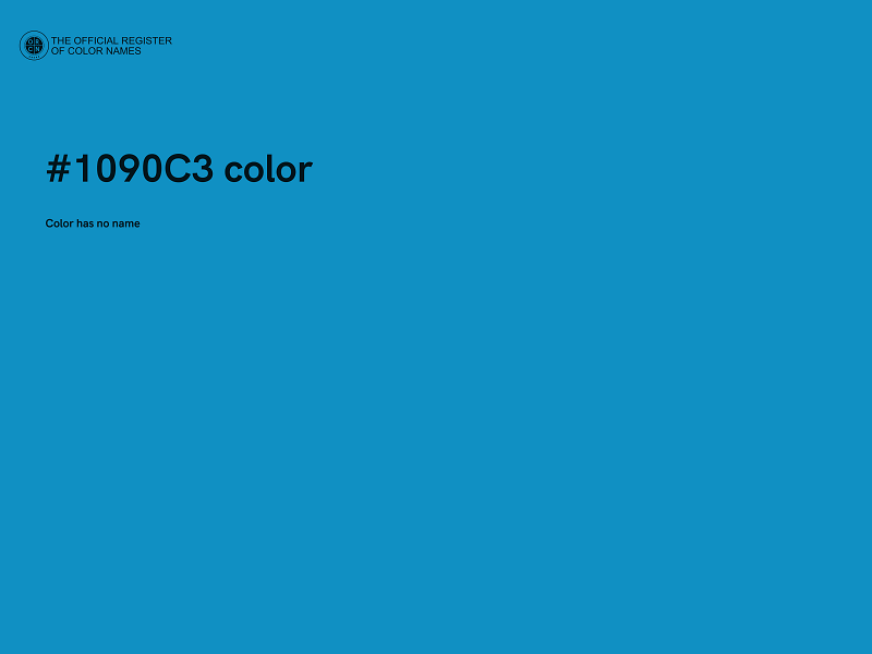 #1090C3 color image