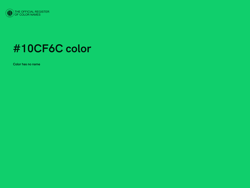 #10CF6C color image