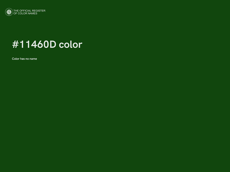 #11460D color image