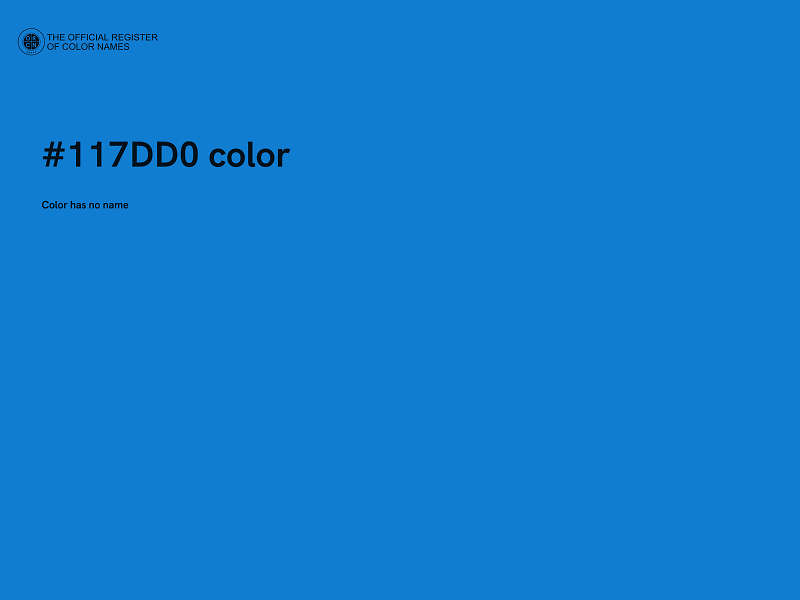 #117DD0 color image