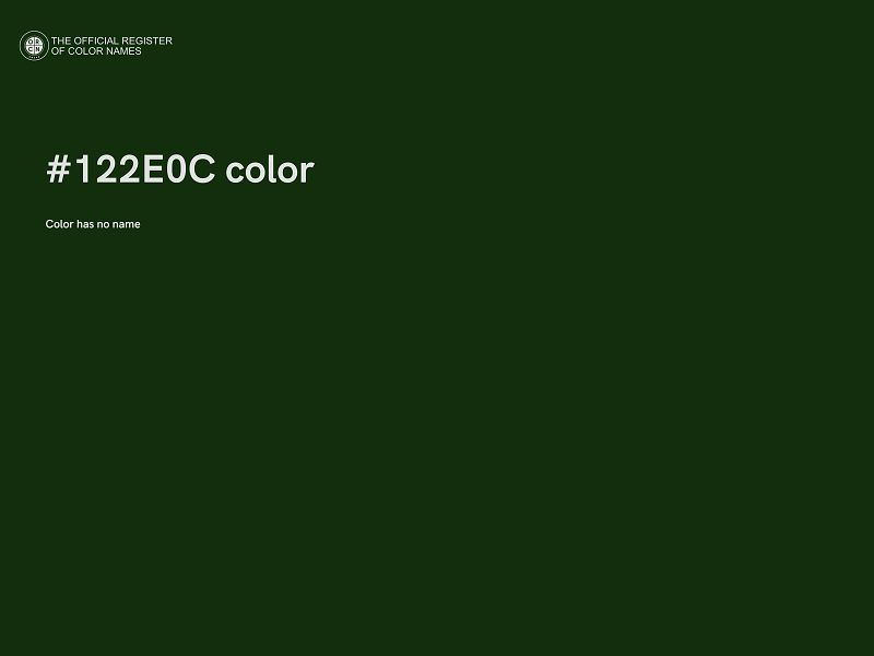 #122E0C color image