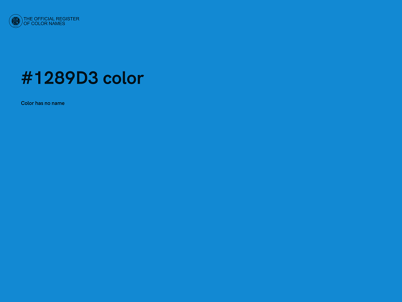 #1289D3 color image