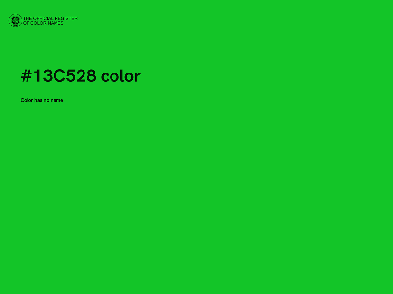 #13C528 color image