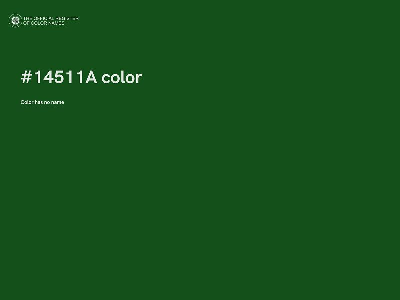 #14511A color image