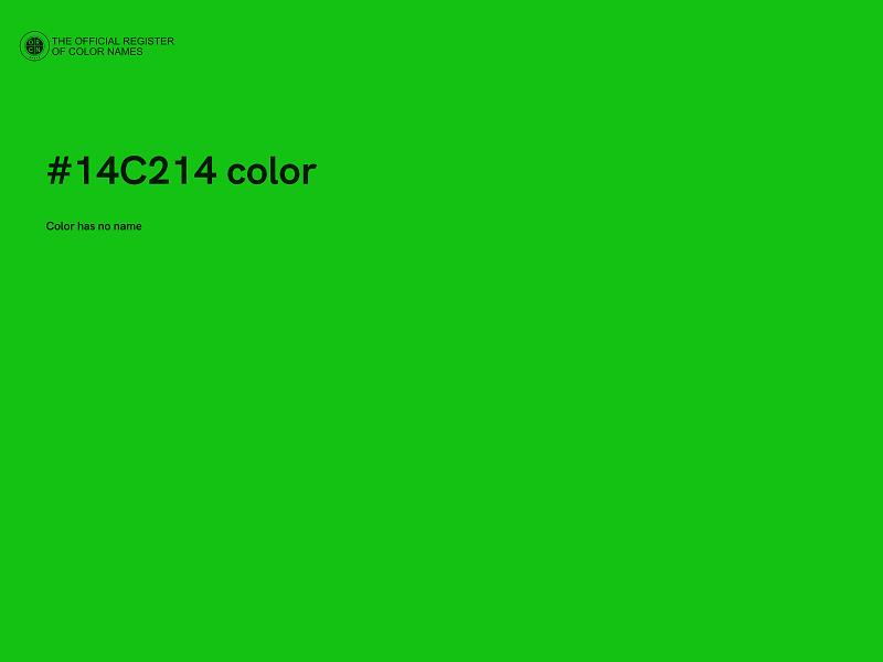 #14C214 color image