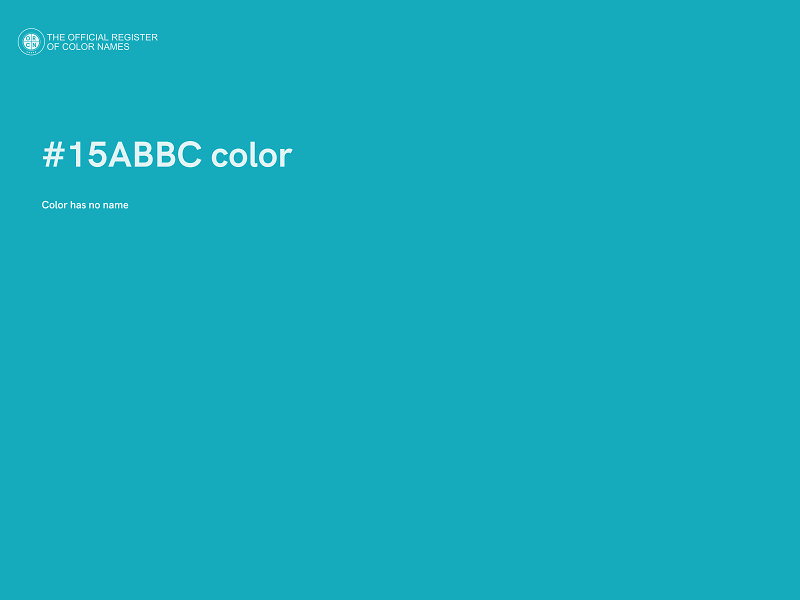 #15ABBC color image