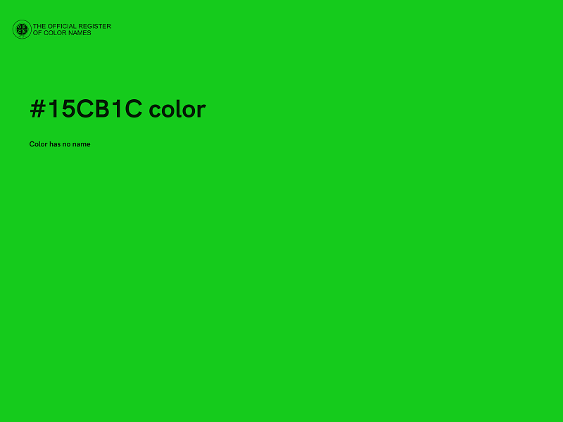 #15CB1C color image