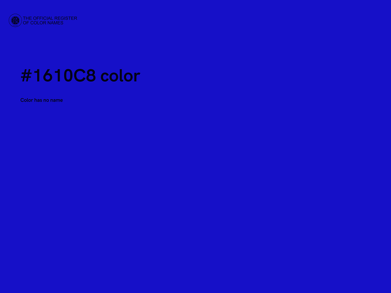 #1610C8 color image