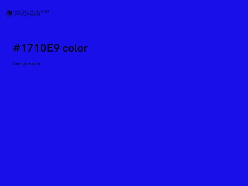 #1710E9 color image