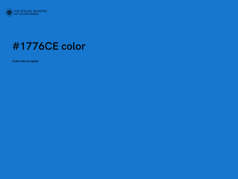 #1776CE color image