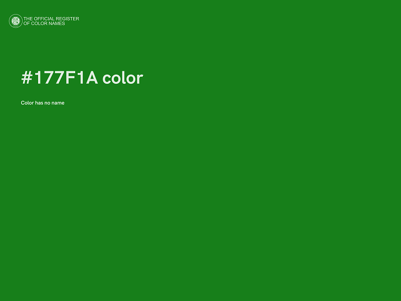 #177F1A color image