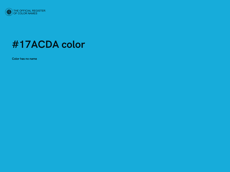 #17ACDA color image