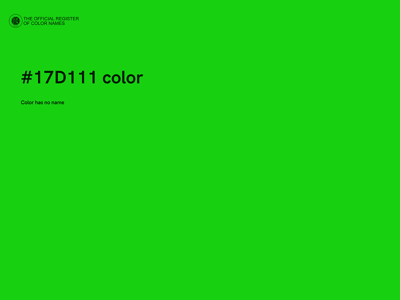 #17D111 color image