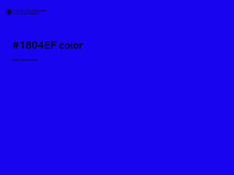 #1804EF color image