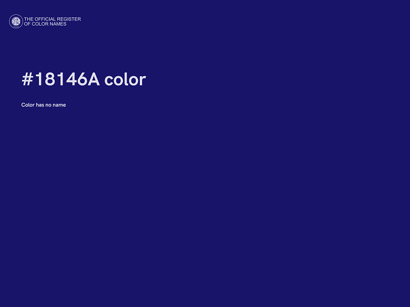 #18146A color image