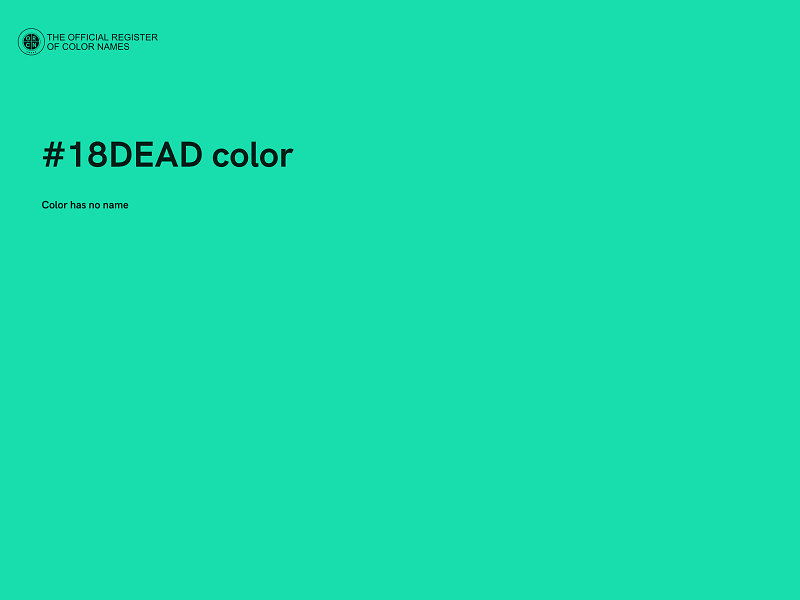 #18DEAD color image