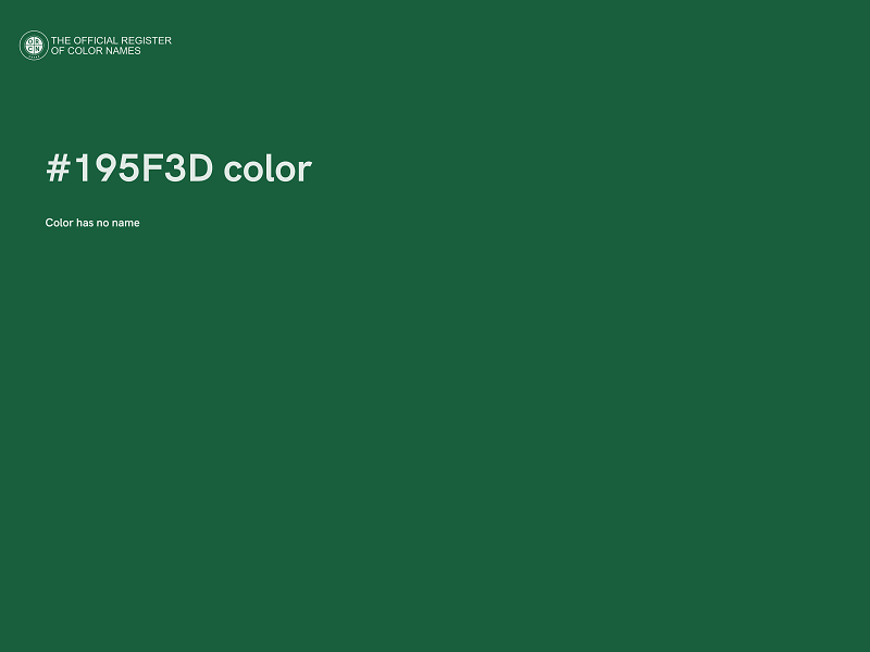 #195F3D color image