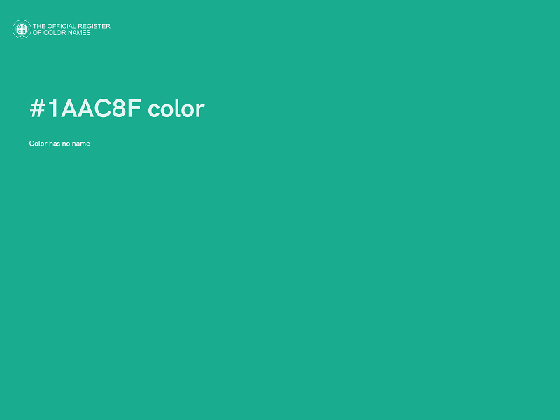 #1AAC8F color image