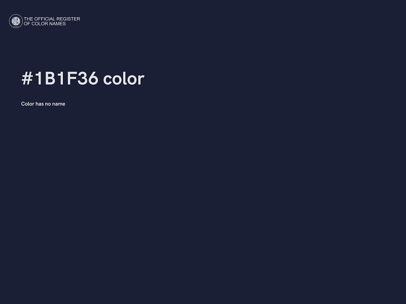 #1B1F36 color image