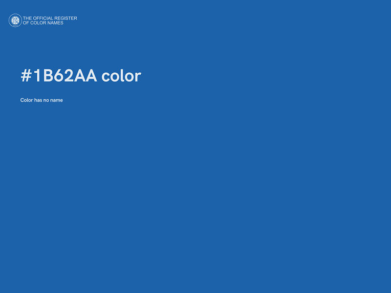 #1B62AA color image