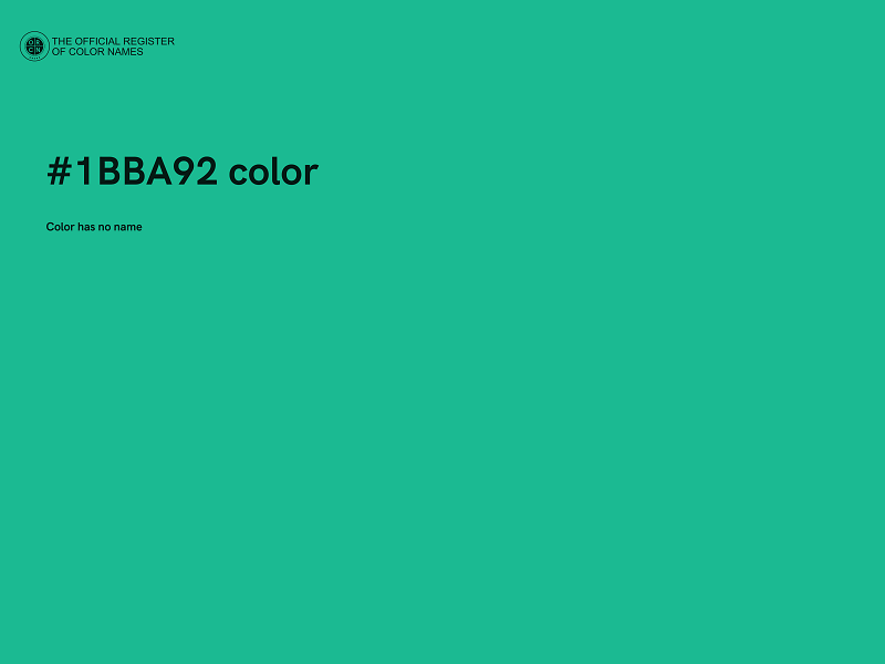 #1BBA92 color image