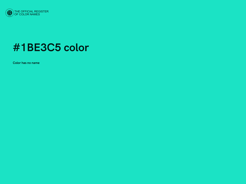 #1BE3C5 color image