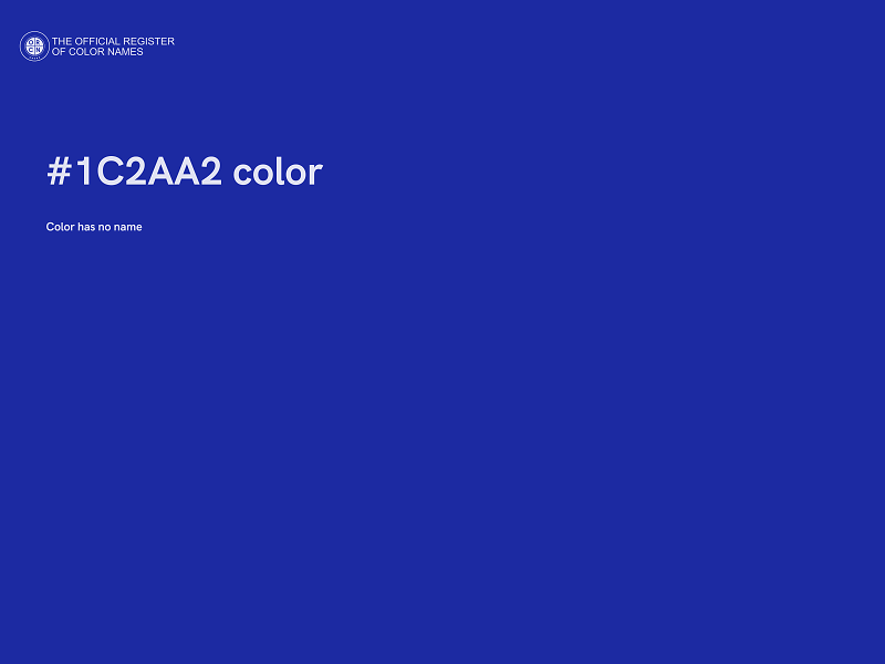 #1C2AA2 color image