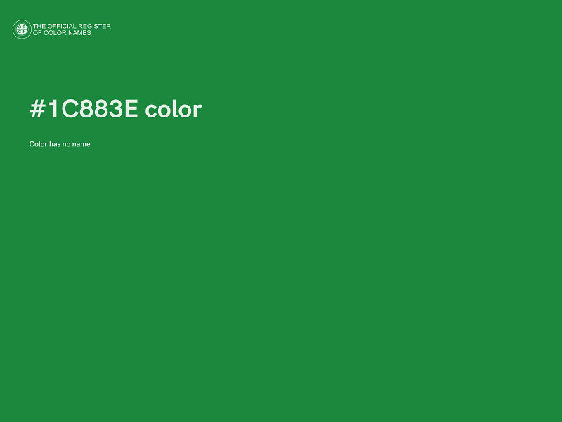 #1C883E color image