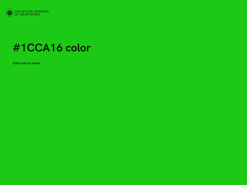 #1CCA16 color image