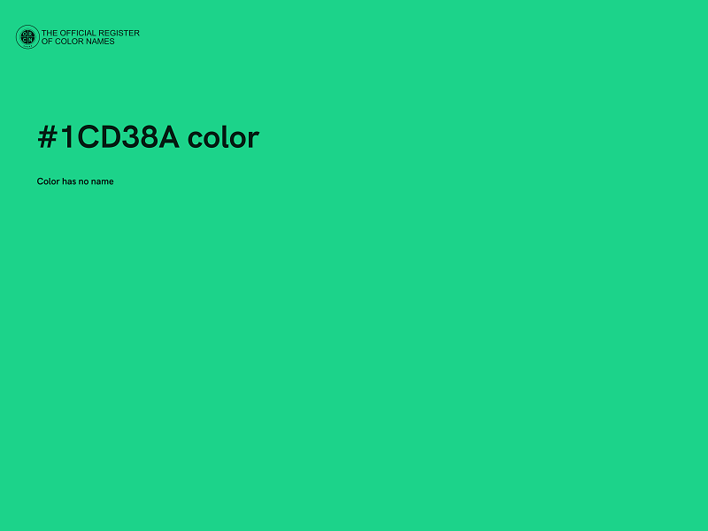 #1CD38A color image