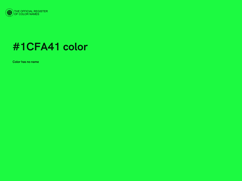 #1CFA41 color image