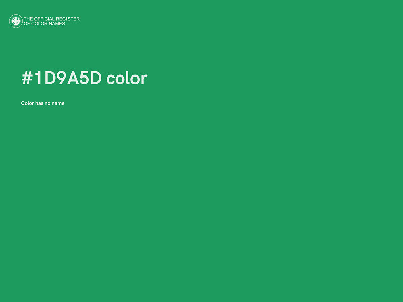 #1D9A5D color image