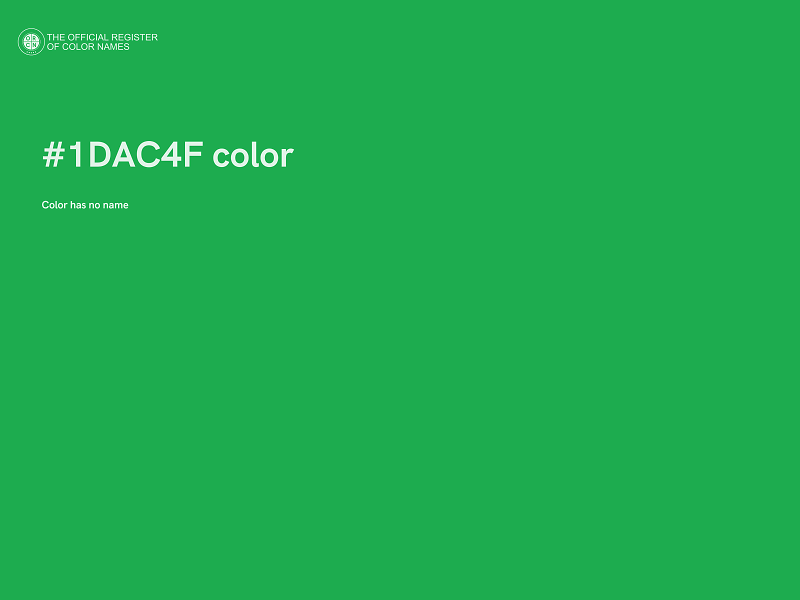 #1DAC4F color image