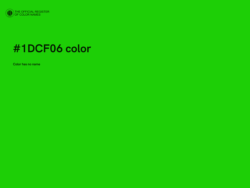 #1DCF06 color image