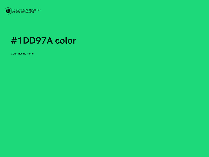 #1DD97A color image