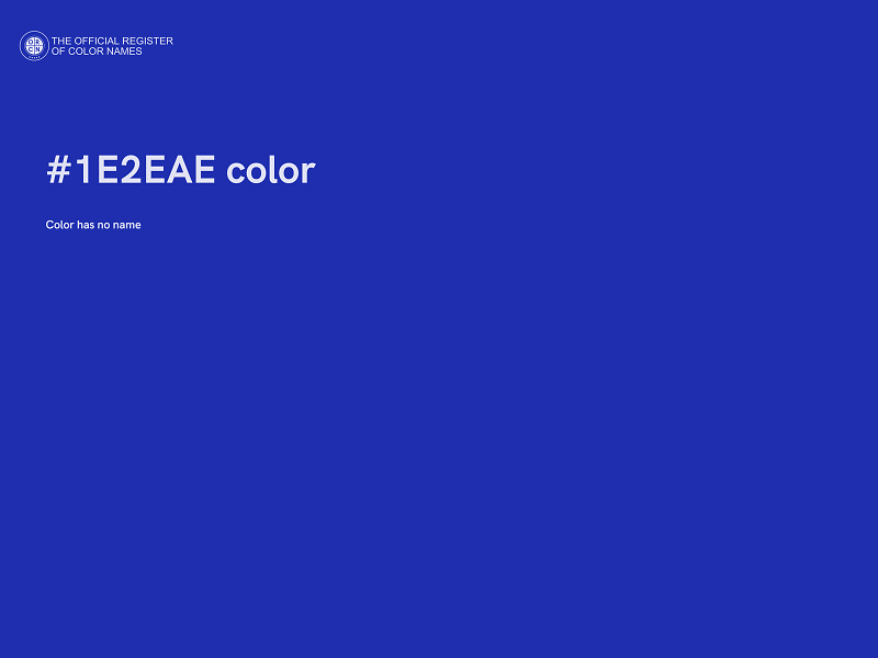 #1E2EAE color image