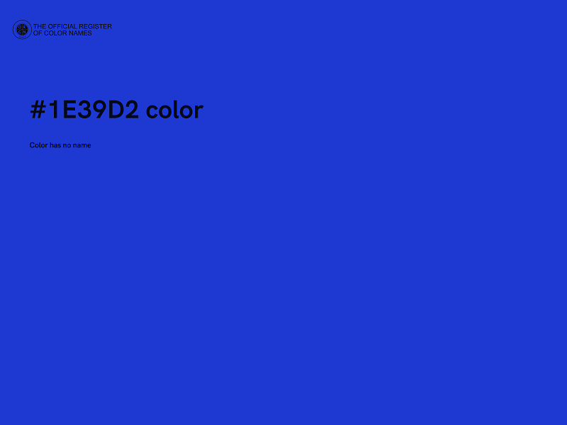 #1E39D2 color image