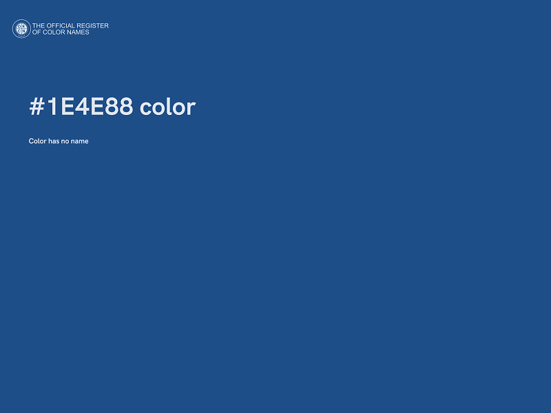 #1E4E88 color image