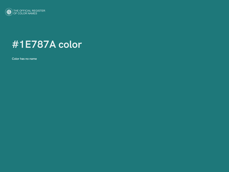 #1E787A color image