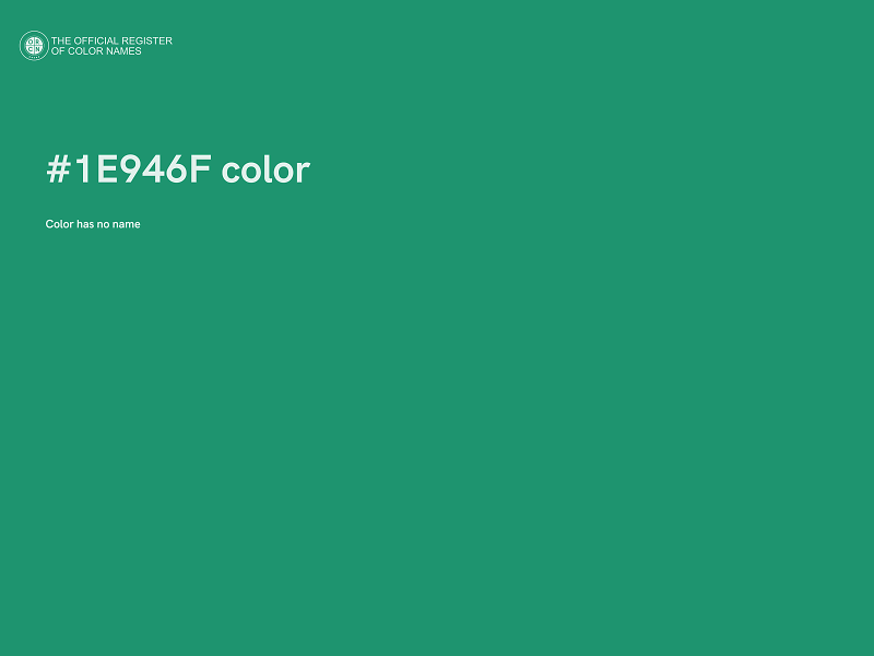 #1E946F color image