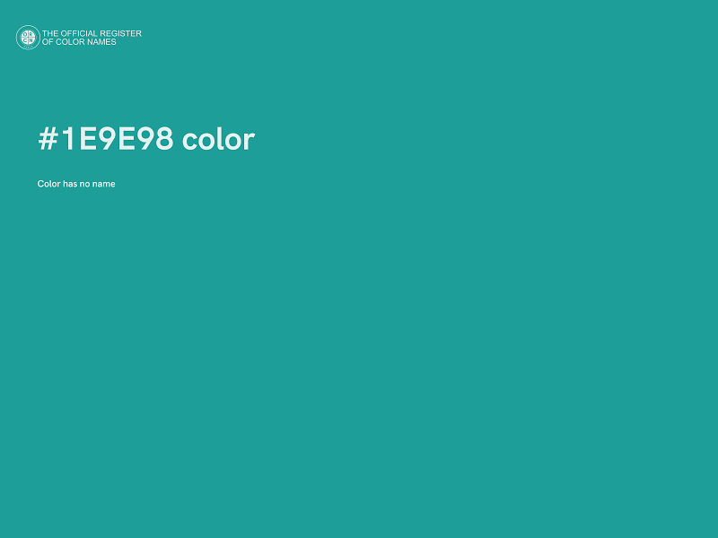 #1E9E98 color image